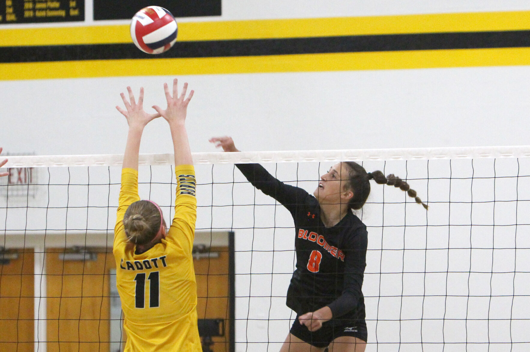 Bloomer at Cadott volleyball 9-13-22